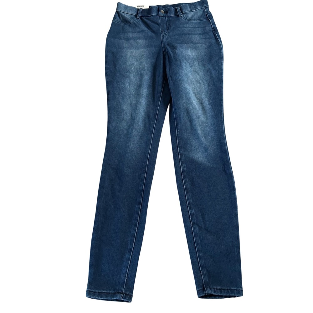 Time And Tru High Rise Jegging Jeans Womens Size XS 0-2 Blue Fitted Stretch